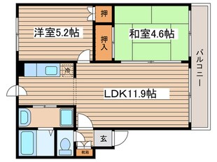 ダンディライオンの物件間取画像